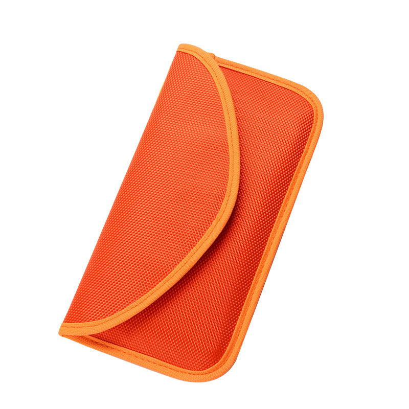 Anti-Posicionamiento de doble capa anti-radiación de señal de protección bolsa universal de teléfono móvil resto RFID anti-magnético bolsa de 6,5 pulgadas anti-Escaneo