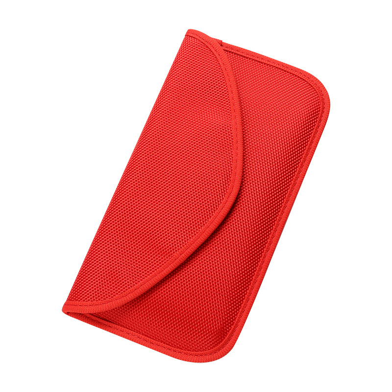 Anti-Posicionamiento de doble capa anti-radiación de señal de protección bolsa universal de teléfono móvil resto RFID anti-magnético bolsa de 6,5 pulgadas anti-Escaneo