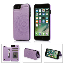 适用iPhone17手机壳曼陀罗压花手机皮套疯马纹S22U插卡支架保护壳