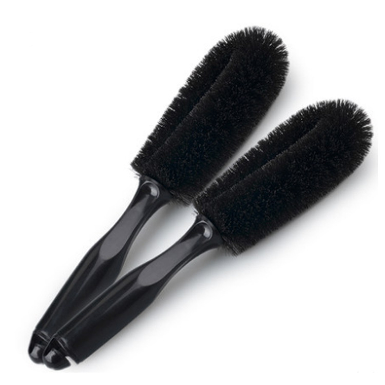 Car wash brush small cone type cross-border manufacturer tire brush car rim brush wheel hub brush cleaning pointed wheel hub brush