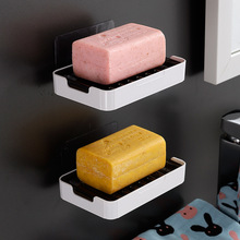 肥皂盒免打孔浴室吸壁式置物架卫生间沥水香皂盒肥皂架子创意无痕