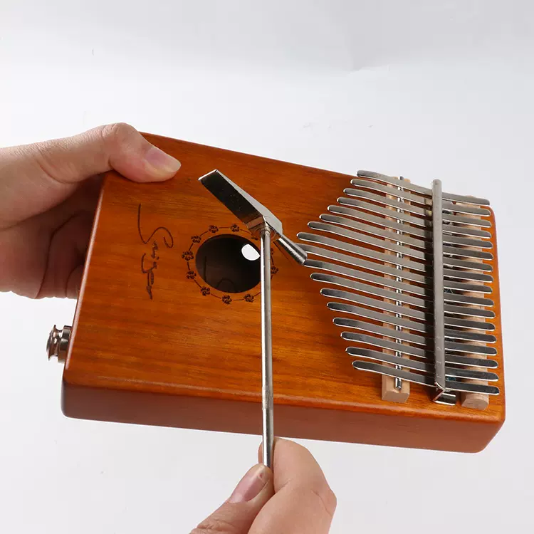 桃花芯卡林巴 拇指琴 Kalimba 便携乐器手指钢琴支持代发 17yin