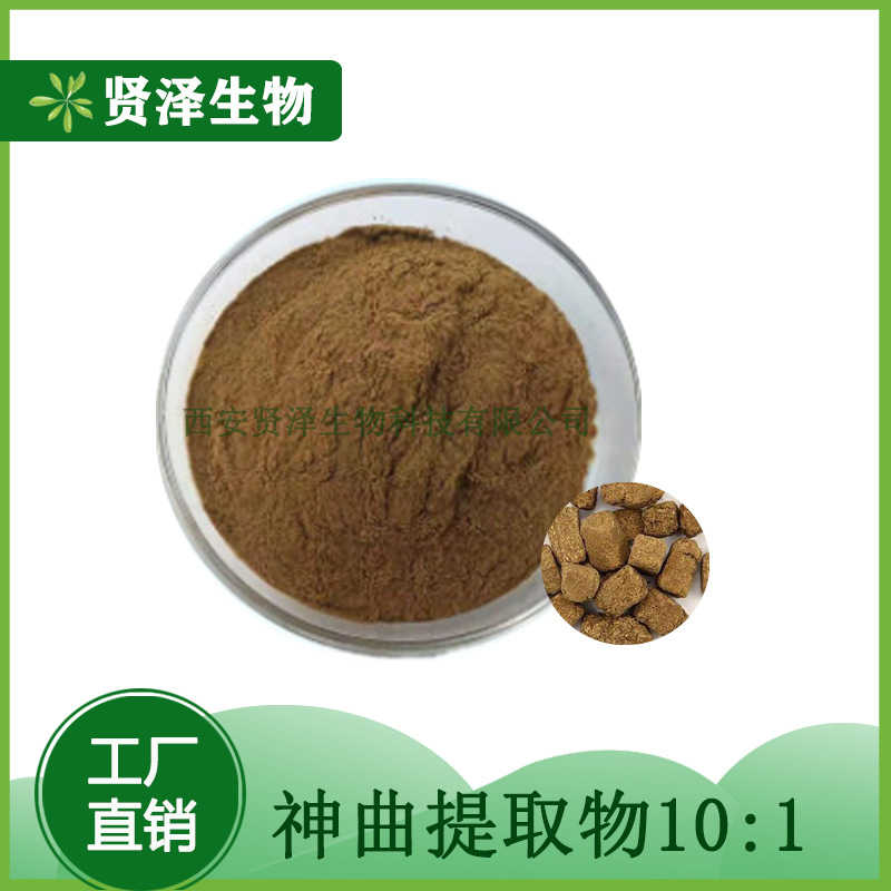 神曲提取物10:1  多规格提取 神曲提取粉 贤泽生物 现货供应