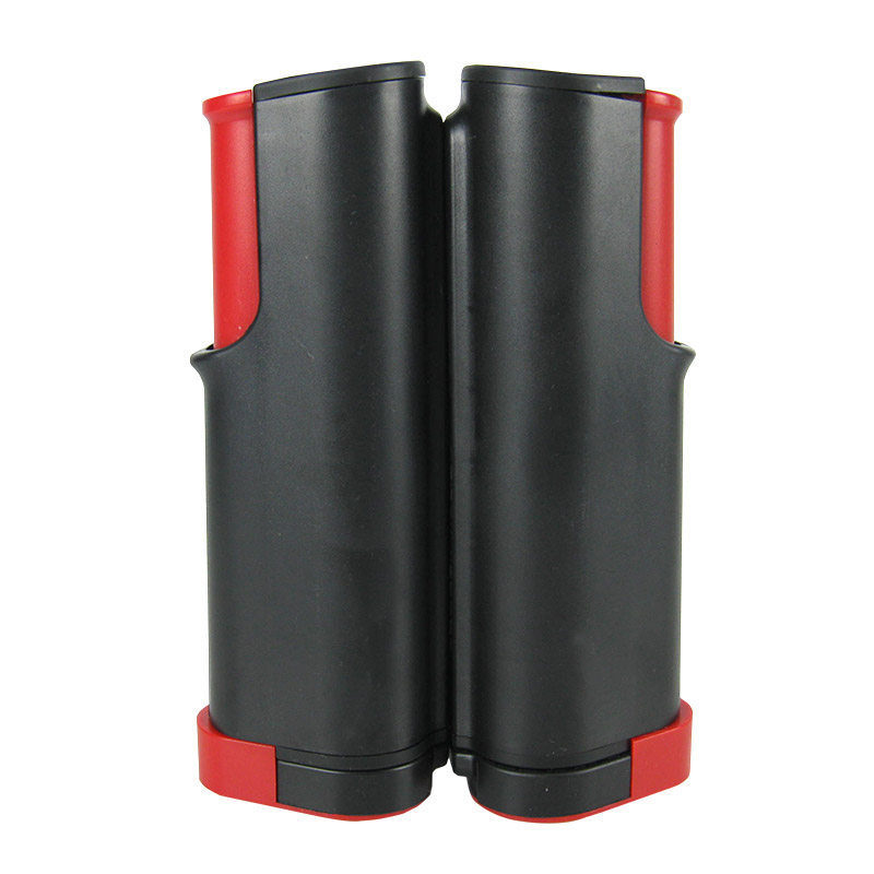 Прямой край черный красный