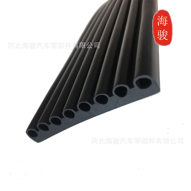 掩埋式减震穿线橡胶条 工程机械橡胶密封条 桥梁闸门用止水橡胶带