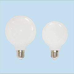 LED white dragon ball bulb g45 bulb G80G95 dragon ball bulb Three-color change lighting white transparent round bulb light