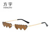 Fashionable metal sunglasses, glasses, wholesale