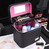 Capacious universal handheld cosmetic bag, storage box, organizer bag, wholesale, South Korea