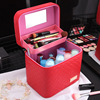 Capacious universal handheld cosmetic bag, storage box, organizer bag, wholesale, South Korea