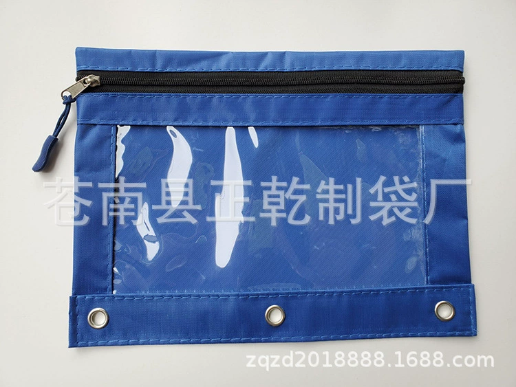 Pencil case, pendant with zipper for documents