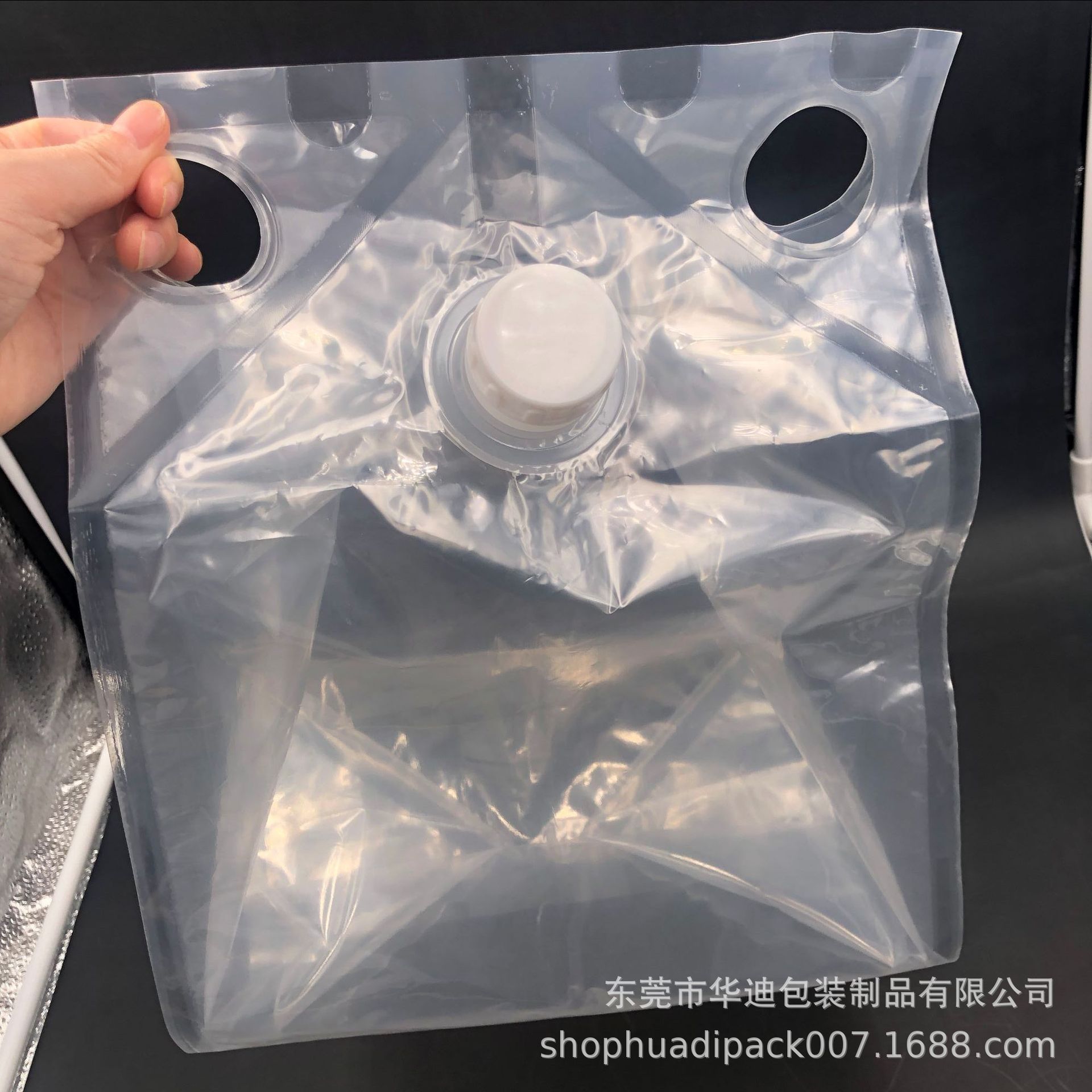 短期交货立式透明旋盖盒中袋 耐压防漏消毒水bib盒中袋 储酒袋