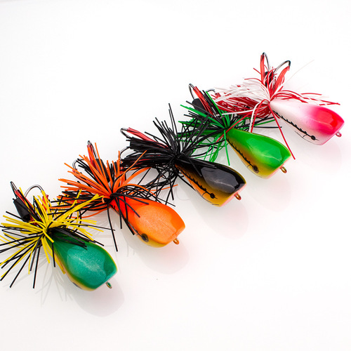 Thai-style Ray Frog ABS Hard Frog Lure, 5.5cm, 9g Floating Bionic Bait—Exclusive Predator Lure for Black Bass