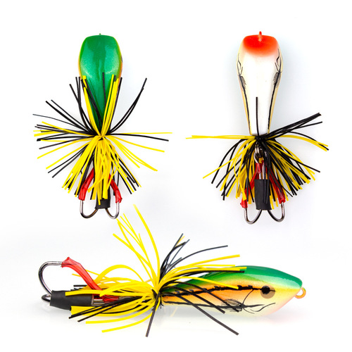 Thai-style Ray Frog ABS Hard Frog Lure, 5.5cm, 9g Floating Bionic Bait—Exclusive Predator Lure for Black Bass
