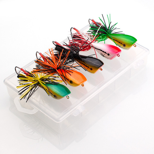Thai-style Ray Frog ABS Hard Frog Lure, 5.5cm, 9g Floating Bionic Bait—Exclusive Predator Lure for Black Bass