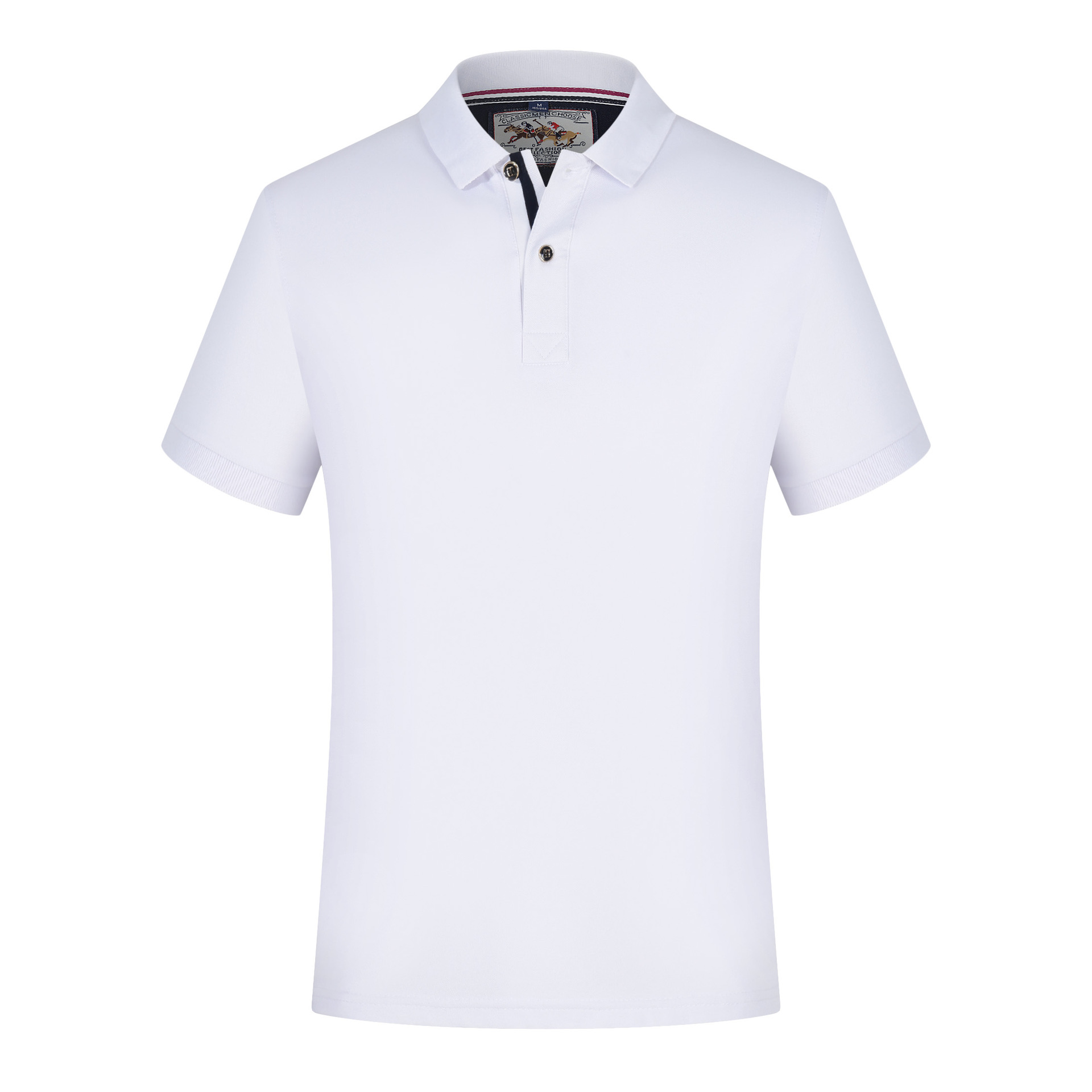 Camisa de polo de solapa logotipo personalizado patrón ropa de trabajo grupo ropa camiseta publicidad personalizada camisa cultural manga corta al por mayor