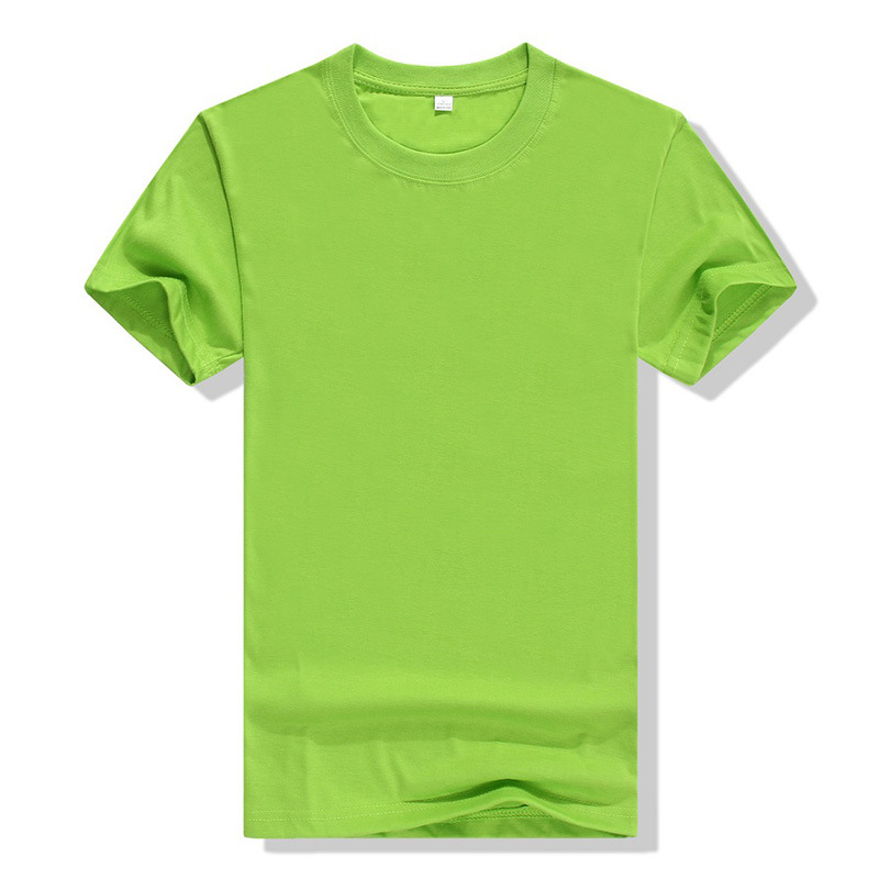 Camisetas de cuello redondo de poliéster y algodón, camisetas publicitarias con logotipo personalizado, camisetas culturales, camisetas tipo polo, uniformes de equipo hechos a medida, ropa de trabajo, camisetas de manga corta al por mayor. image 6