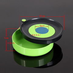 拉餌盤全磁強磁雙層三層拉餌盤 釣箱釣椅漁具配件