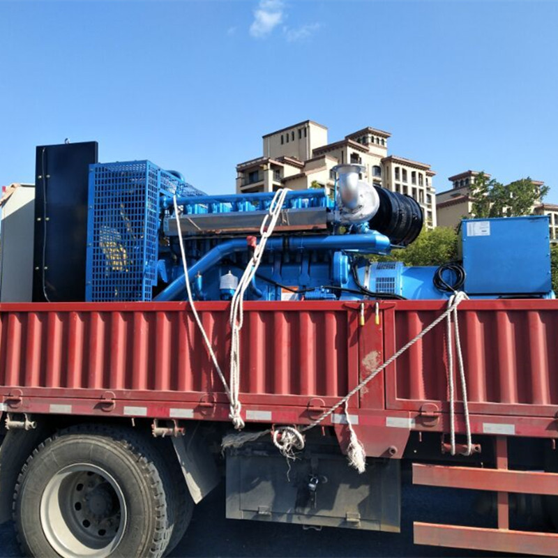 潍柴重机WPG550B5柴油发电机组 房地产备用400KW无刷发电机