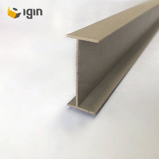 Aluminum Alloy Profile Manufacturer I-Shaped Aluminum Louver Frame Ventilation Grille Rainproof Sunshade Sunshade Louver Window Vent