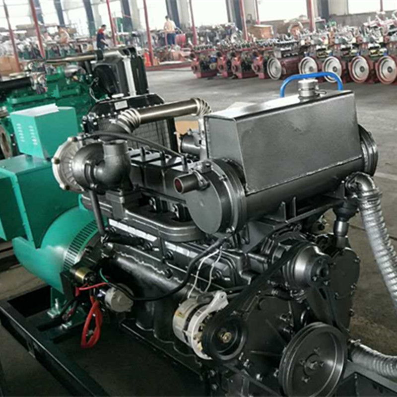 潍坊120KW千瓦船用柴油发电机组 配置R6105增压中冷柴油机
