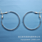 卤素八角丝 /支架丝透明发热管  近红外发热管 透明发热管电热管