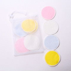 Round makeup remover pads, box-type makeup removal pads, bamboo fiber makeup removal pads, wholesale reusable makeup remover pads