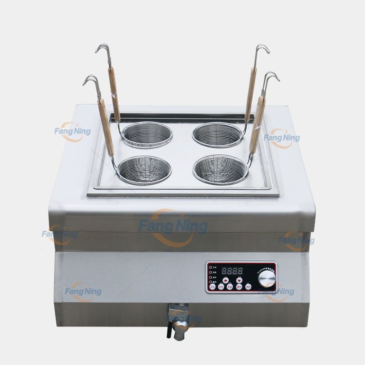 商用厨房设备4孔关东煮 方宁台式电磁煮面炉烫粉炉 商用煮粉炉