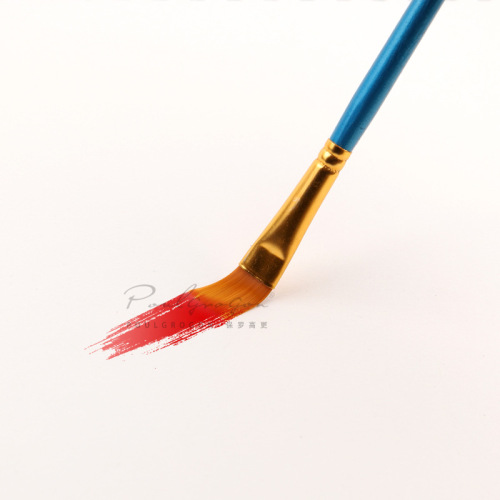 Brush Paul Gauguin 10 pieces pearlescent blue wooden nylon hair art painting acrylic watercolor brush oil paint brush