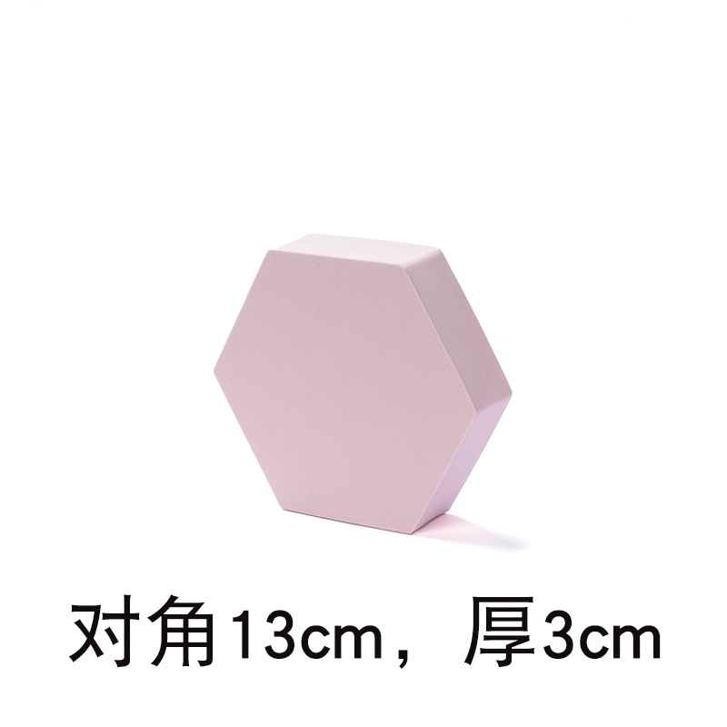 Fondo de plataforma de fotografía de columpio tridimensional Cubo geométrico accesorios de fotografía decoración ins celebridad de Internet