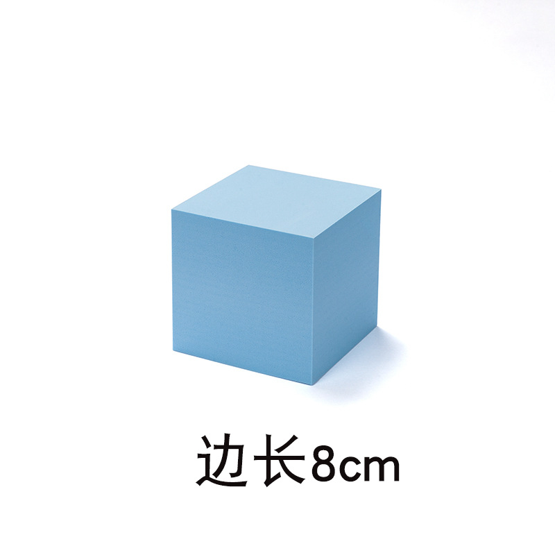 Fondo de plataforma de fotografía de columpio tridimensional Cubo geométrico accesorios de fotografía decoración ins celebridad de Internet