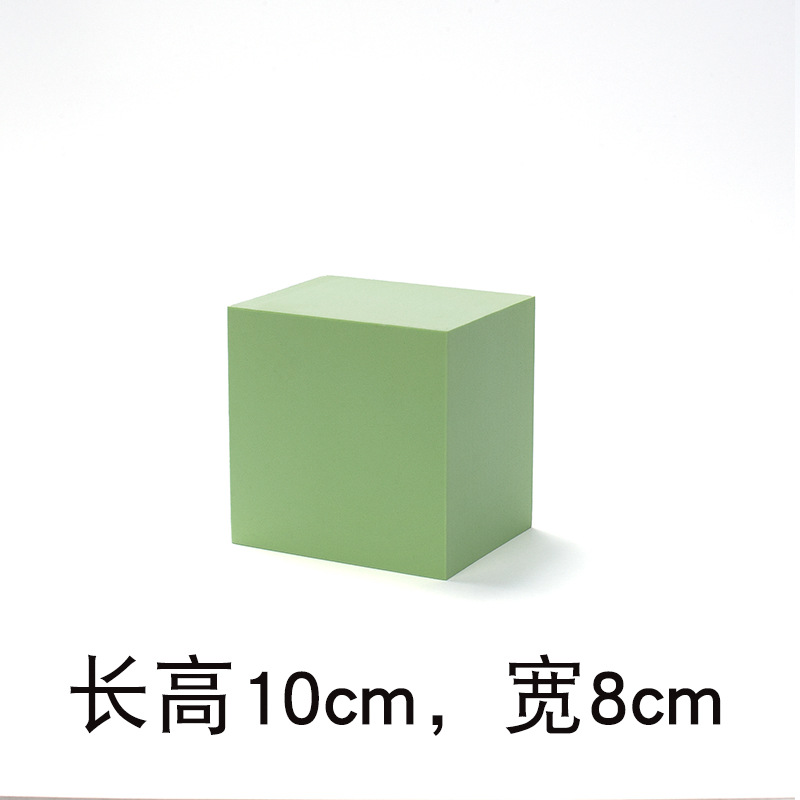 Fondo de plataforma de fotografía de columpio tridimensional Cubo geométrico accesorios de fotografía decoración ins celebridad de Internet