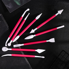 Factory direct sale of 8-piece plastic you sculpting knife children's clay modeling tools pottery art tools