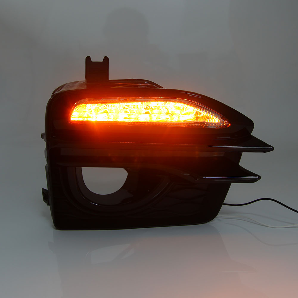 Aplicable a Infiniti Q50L 14 15 16 17 LED diurna luz antiniebla lámpara de parachoques