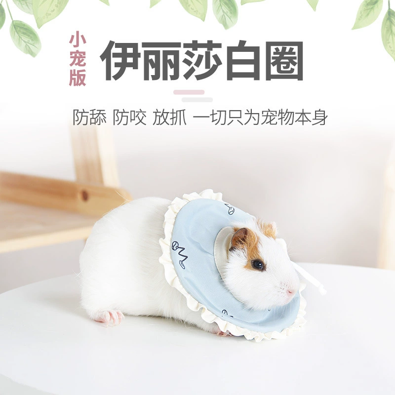 Ji Zizi Мелкие товары для домашних животных Кольцо Элизабет Защитное кольцо голландской свиньи Сумка для меда Стройная хирургическая антиоблизывающая Защитная крышка