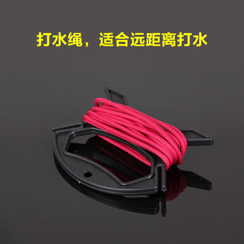 EVA thickened foldable fishing square bucket fishing gear with long rope bucket wholesale fishing bucket
