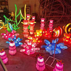 装饰灯led造型灯东莞彩灯厂家现货直销公园景区灯饰跨年放飞气球