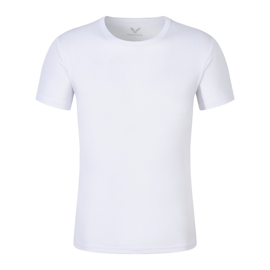 Camiseta Publicitaria de Cuello Redondo de Poliéster de Secado Rápido para Uso Diario