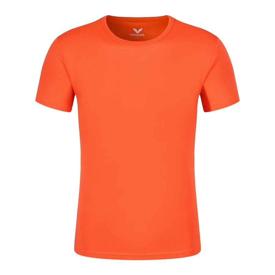 Camiseta Publicitaria de Cuello Redondo de Poliéster de Secado Rápido para Uso Diario