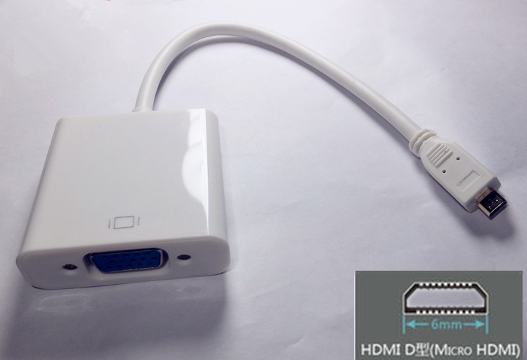 Micro HDMI blanco