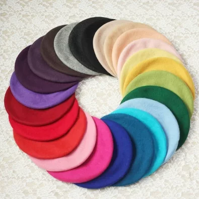 WB2019 Wool Beret Painter's Hat Bud Hat Wool Winter Women's Hat AliExpress Amazon