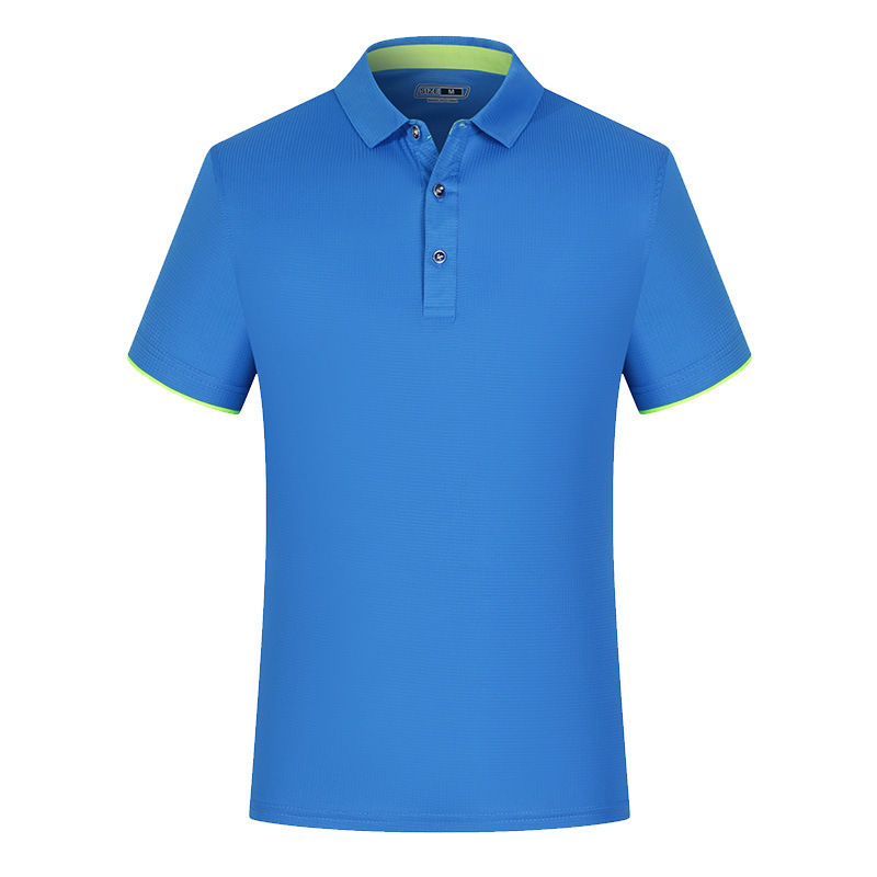 Camisa de polo a juego de color de solapa de secado rápido logotipo personalizado ropa de grupo ropa de trabajo Camiseta camisa publicitaria cultural personalizada manga corta