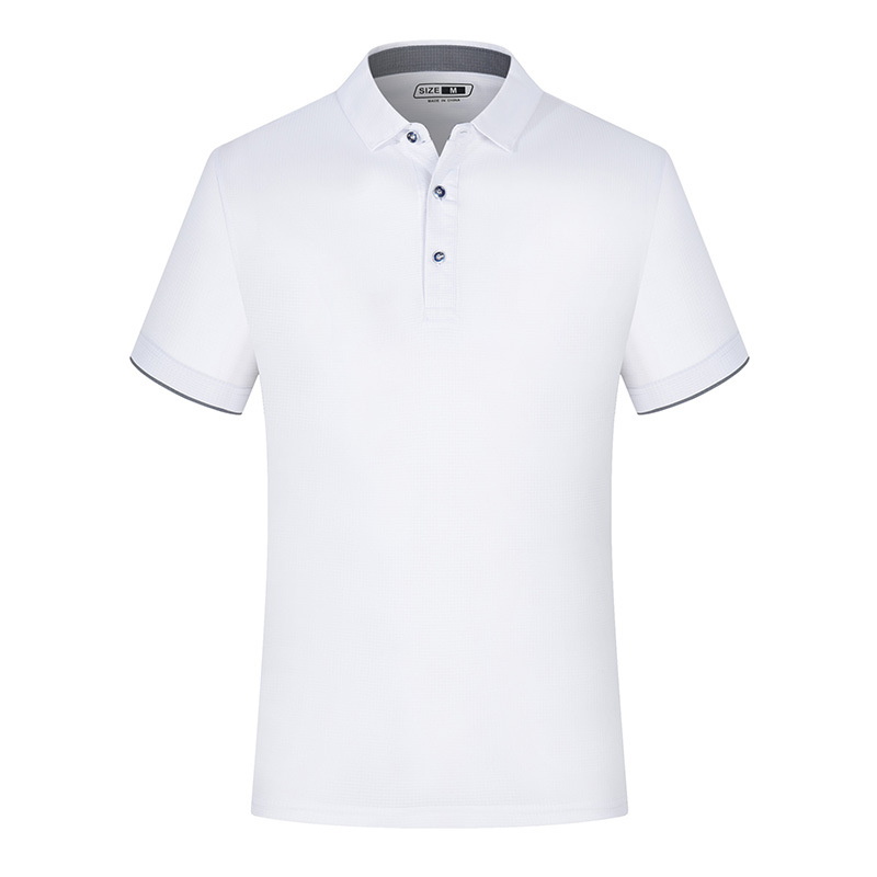 Camisa de polo a juego de color de solapa de secado rápido logotipo personalizado ropa de grupo ropa de trabajo Camiseta camisa publicitaria cultural personalizada manga corta