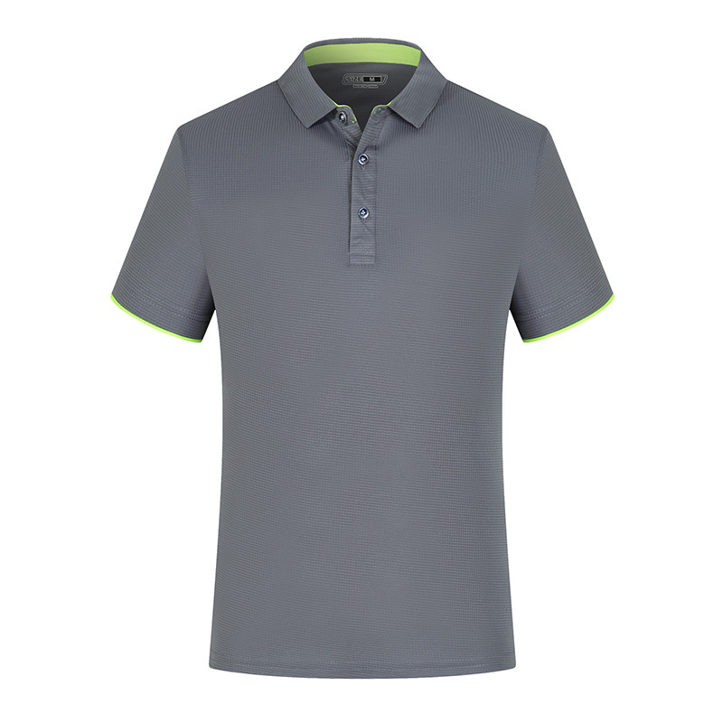 Camisa de polo a juego de color de solapa de secado rápido logotipo personalizado ropa de grupo ropa de trabajo Camiseta camisa publicitaria cultural personalizada manga corta