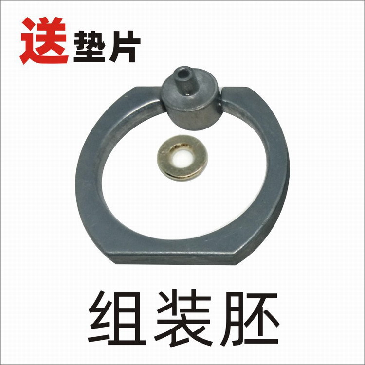 亜鉛合金の小頭の指のリングはpvcの圧力の怠惰な人のiring携帯の箱の指のリングの支柱の金属の部品の現物を掛けます。