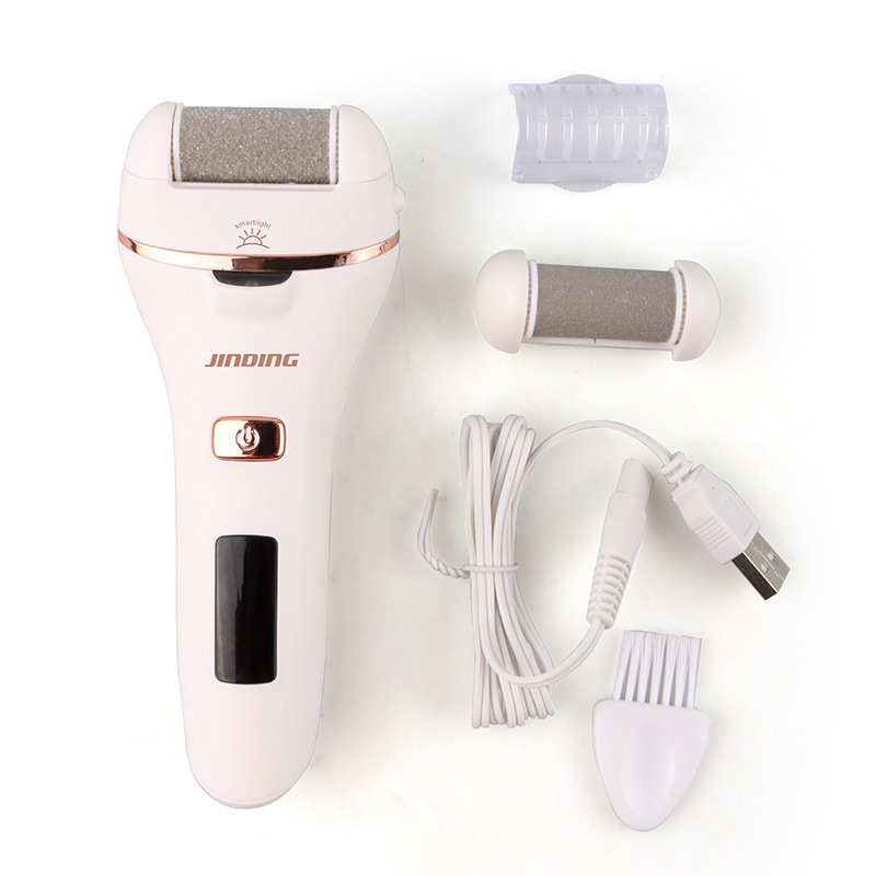 Amoladora eléctrica para pies Jinding, removedor de piel muerta, resistente al agua, dispositivo de pedicura, removedor de callos