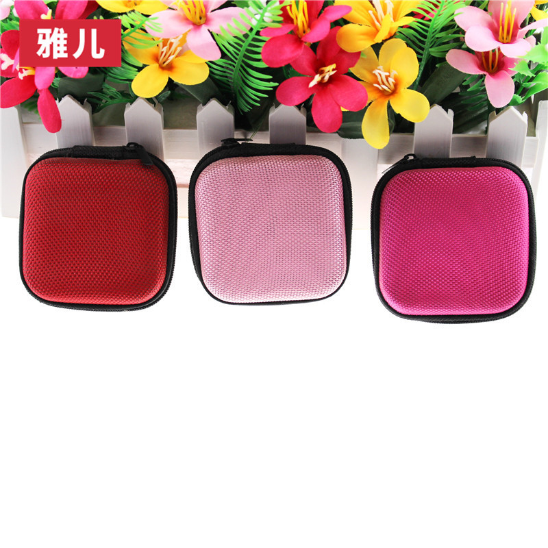 eva耳机包手机充电器耳机收纳包便携有线耳机收纳包厂家量大价优