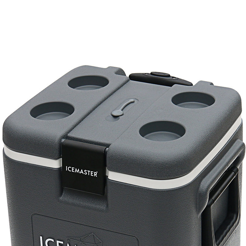 IceMaster 25L carro al aire libre picnic incubadora con ruedas alimentos y bebidas cadena de frío caja de distribución caja de alimentos frescos