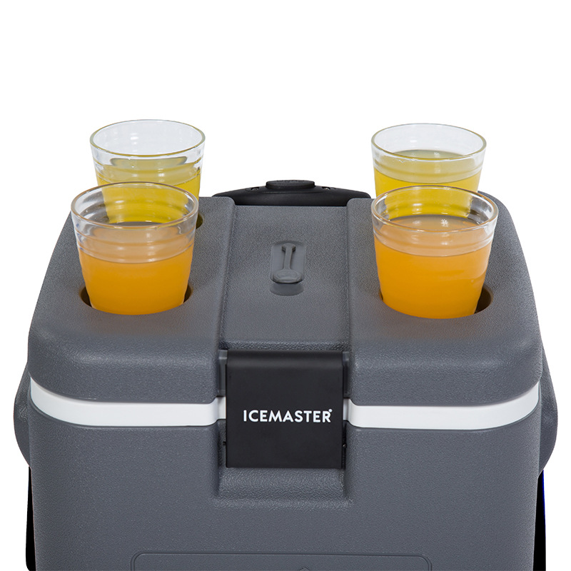 IceMaster 25L carro al aire libre picnic incubadora con ruedas alimentos y bebidas cadena de frío caja de distribución caja de alimentos frescos