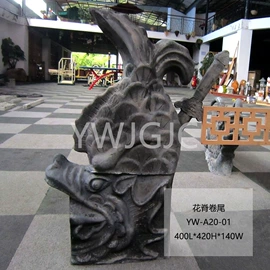 古建瓦;影壁;户外花架