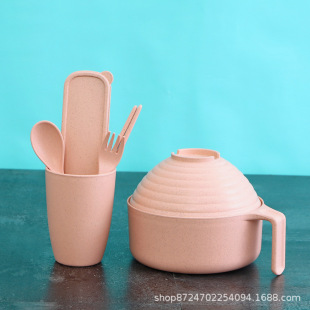Creative tableware for elementary school students, Japanese Scandinavian set for home use, Nordic style